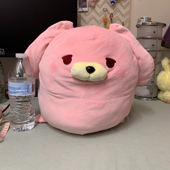 Oshirai Pink Bunny with Heart Eyes - Picture 1 of 2